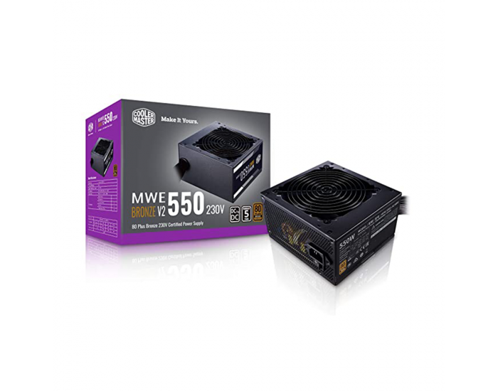 COOLER MASTER SMPS 550W (MWE 550 BRONZE V2)